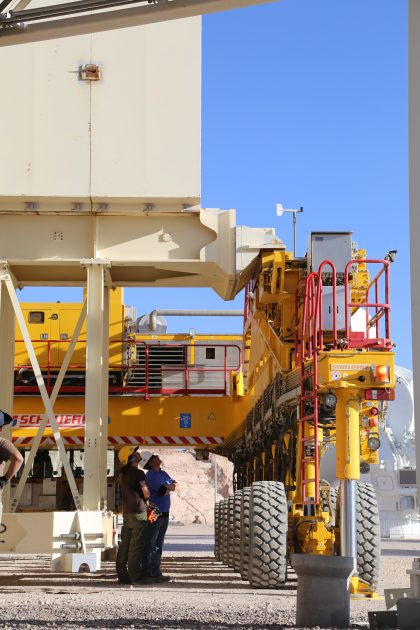 Driving training of the ALMA transporter